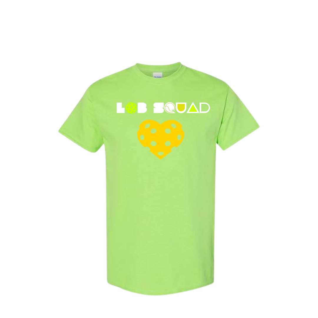 Neon Green Cotton T-Shirt – Stand Out with Lob Squad Style