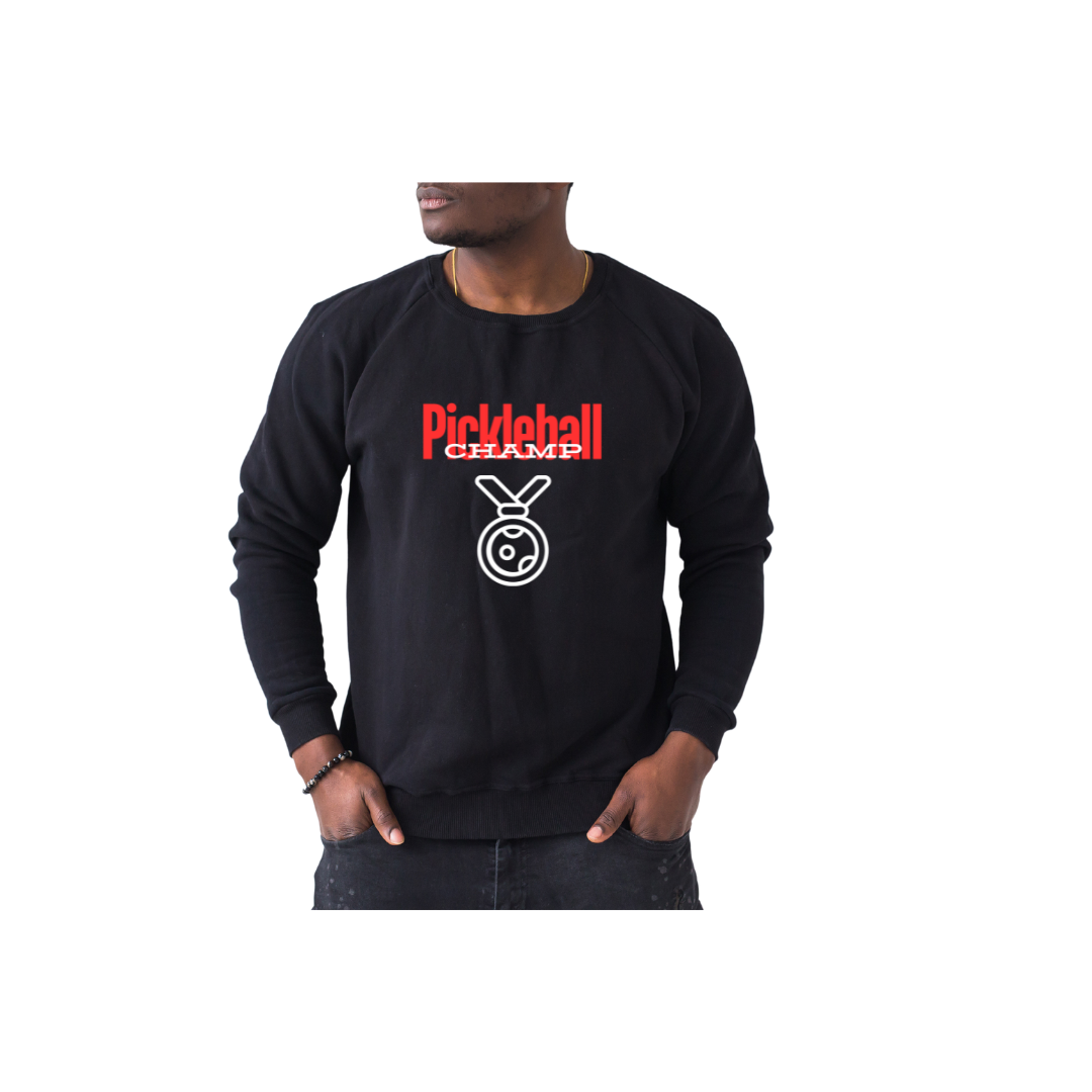 Pickleball  "Medal" Sweatshirt – Sleek Comfort with Sporty Flair