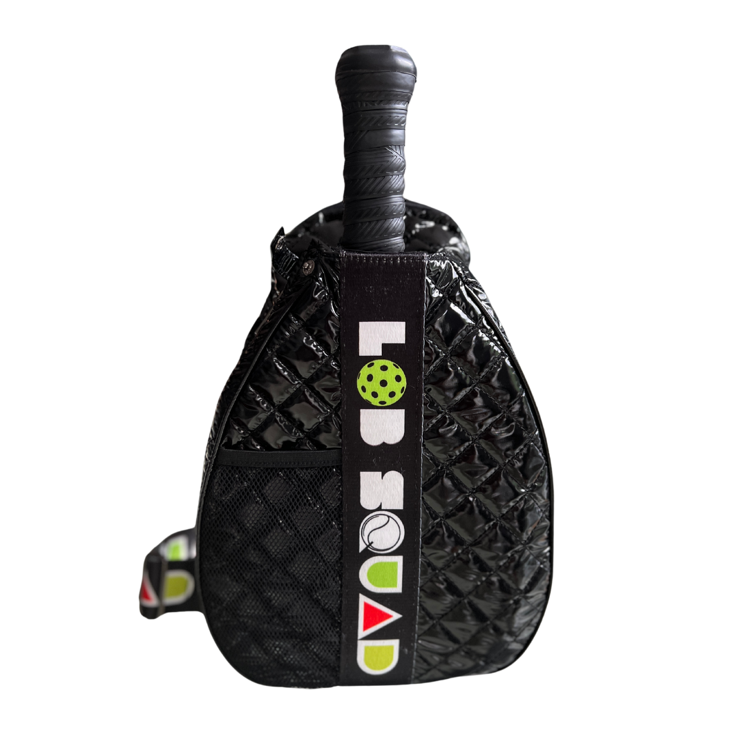 Timeless Pickleball Sling Bag – Tuxedo Black