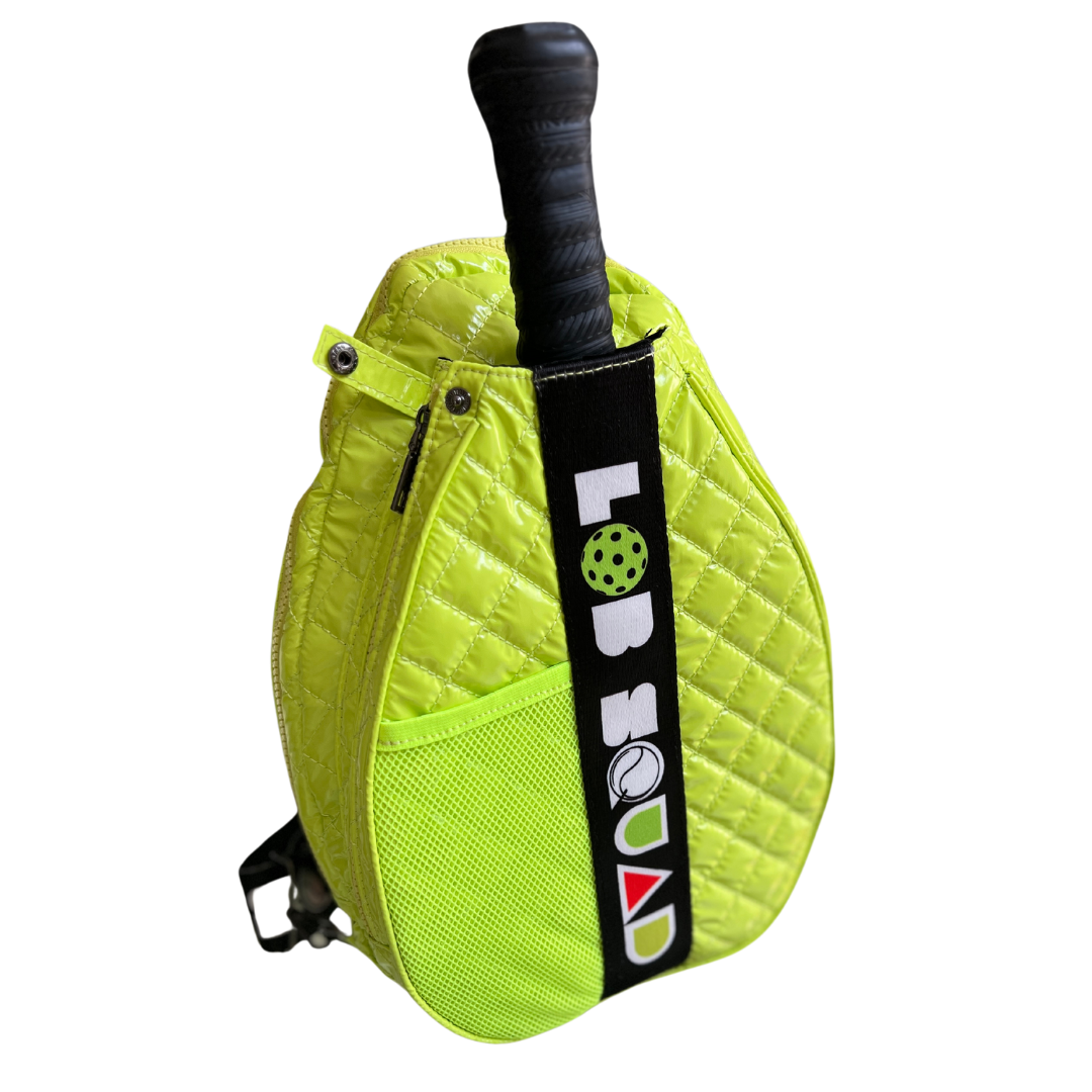 Pickleball Sling Bag – Neon Yellow